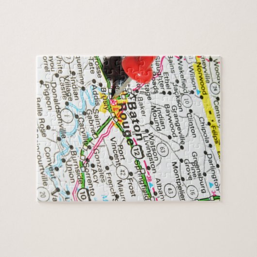 Baton Rouge, Louisiana Legpuzzel (Horizontaal)