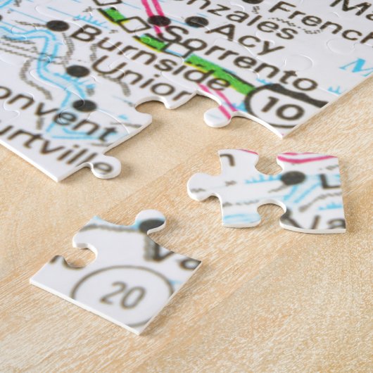 Baton Rouge, Louisiana Legpuzzel (Zijkant)