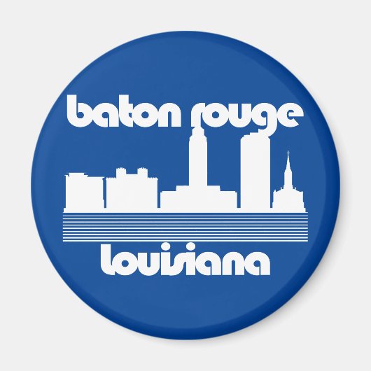 Baton Rouge, Louisiana Magneet (Voorkant)