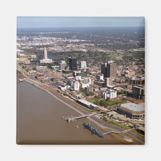 Baton Rouge Louisiana Magneet (Voorkant)