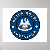 Baton Rouge Louisiana Poster (Voorkant)