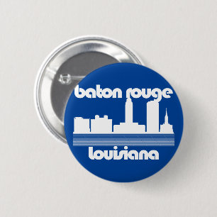 Baton Rouge, Louisiana Ronde Button 5,7 Cm