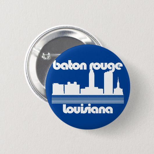 Baton Rouge, Louisiana Ronde Button 5,7 Cm (Voorkant /achterkant)