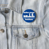 Baton Rouge, Louisiana Ronde Button 5,7 Cm (In situ)