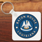Baton Rouge Louisiana Sleutelhanger (Voorkant)