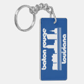 Baton Rouge, Louisiana Sleutelhanger (Voorkant Links)