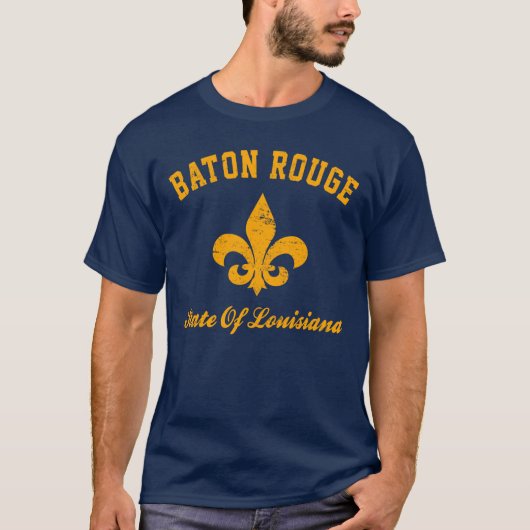 Baton Rouge Louisiana T-shirt (Voorkant)