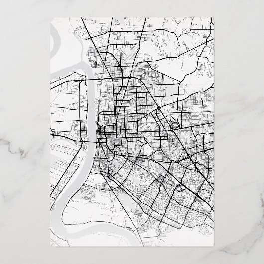 Baton Rouge Love Locator | Weddenschap Save the Da Folie Uitnodiging (Achterkant)