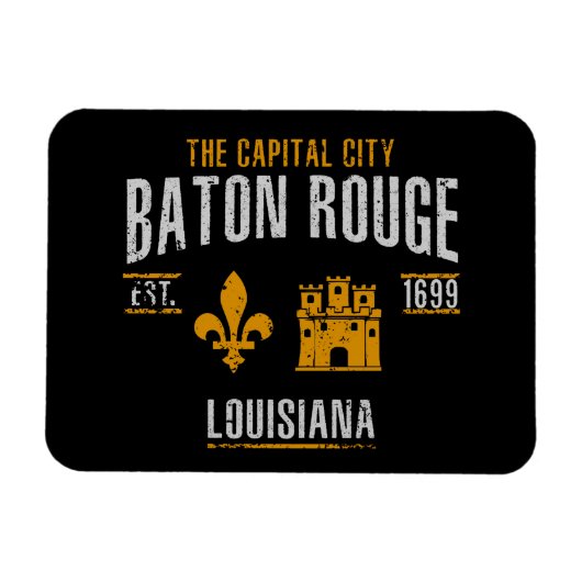 Baton Rouge Magneet (Horizontaal)