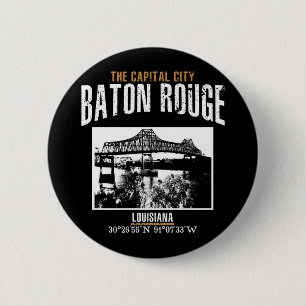 Baton Rouge Ronde Button 5,7 Cm