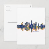 Baton Rouge Skyline Feestdagenkaart (Voorkant / Achterkant)