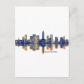 Baton Rouge Skyline Feestdagenkaart (Voorkant)