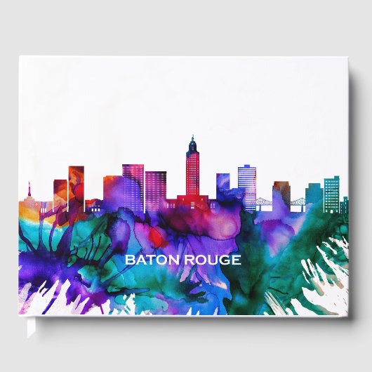 Baton Rouge Skyline Gastenboek (Voorkant)