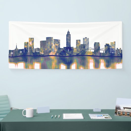 Baton Rouge Skyline Spandoek (Beurs)