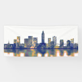 Baton Rouge Skyline Spandoek (Horizontaal)