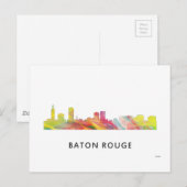 BATON ROUGE SKYLINE WB1 - BRIEFKAART (Voorkant / Achterkant)