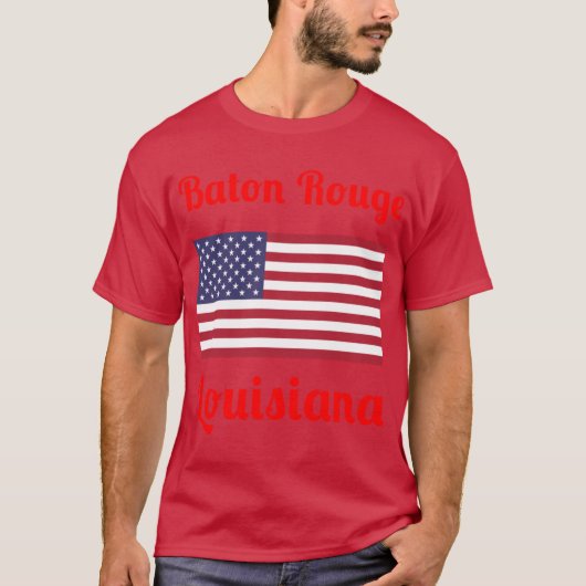 Baton Rouge Stijlvolle Prints 1 T-shirt (Voorkant)
