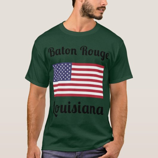 Baton Rouge Stijlvolle Prints T-shirt (Voorkant)