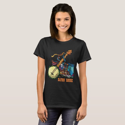 Baton Rouge T-shirt (Voorkant volledig)