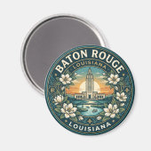 Baton Rouge VS Magneet (Voorkant / Achterkant)