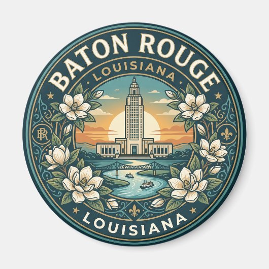 Baton Rouge VS Magneet (Voorkant)