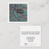 baton rouge We hebben nieuwe adres Kaart verplaats (Voorkant / Achterkant)