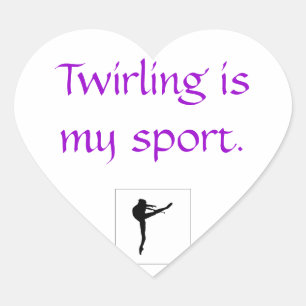 Baton Sport Sticker