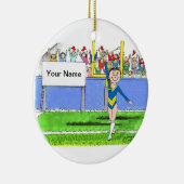 Baton Twirler - Female Keramisch Ornament (Rechts)