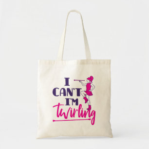 Baton Twirler, ik kan niet draaien Tote Bag