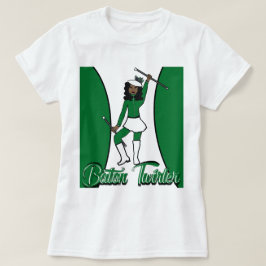 Baton Twirler T-Shirt / Groen