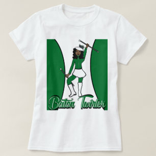 Baton Twirler T-Shirt / Groen