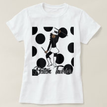Baton Twirler T-Shirt / Zwart