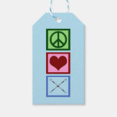 Baton Twirling Blue Cadeaulabel (Voorkant)