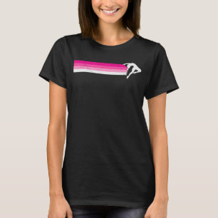 Baton Twirling girl retro Bato T-shirt