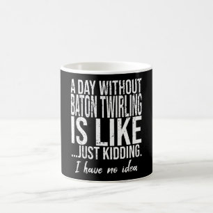 Baton Twirling grappig cadeau voor sport Koffiemok