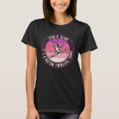 Baton Twirling Majorette Spin & Bling T-shirt (Voorkant)