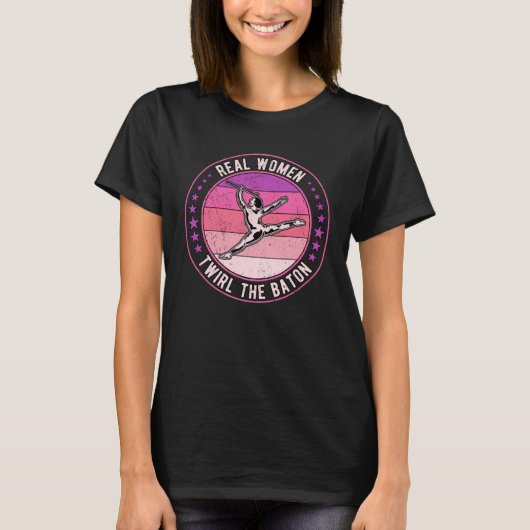 Baton Twirling Majorette T-shirt (Voorkant)