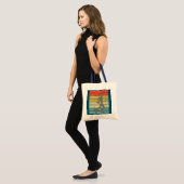 Baton Twirling Majorette Twirl Dancer Moves Tote Bag (Voorkant (model))
