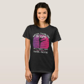 Baton Twirling mom  gymnasts baton twirler  1 T-shirt (Voorkant volledig)