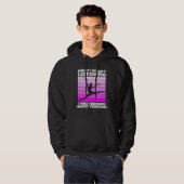 baton twirling saying for majorette hoodie (Voorkant volledig)