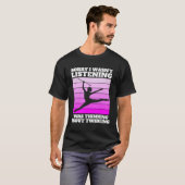 baton twirling saying for majorette t-shirt (Voorkant volledig)