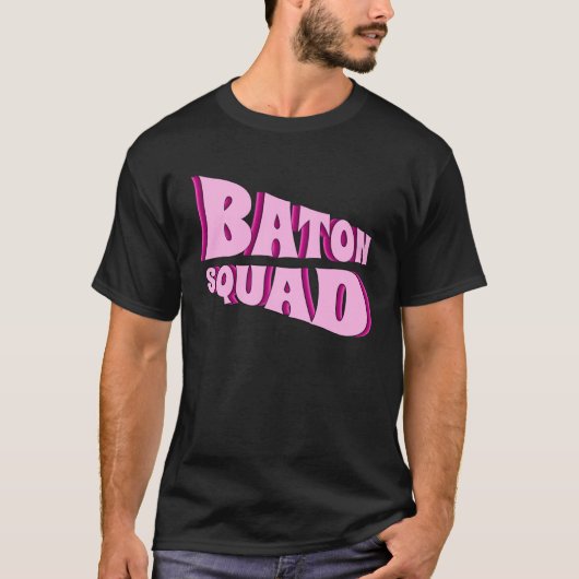 Baton Twirling Squad Majorette  1 T-shirt (Voorkant)