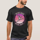 Baton Twirling Squad Majorette T-shirt (Voorkant)