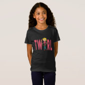 Baton Twirling Twirl T-shirt (Voorkant volledig)