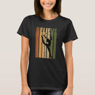 Baton Twirling Vrouwen Ritmische Gymnastiek Prakti T-shirt