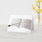 Baton van de geleider kaart (Gele Bloem)