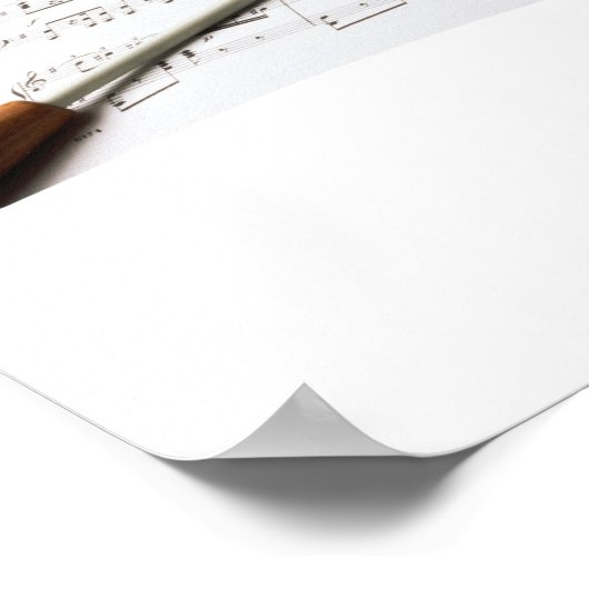 Baton van de geleider poster (Hoek)