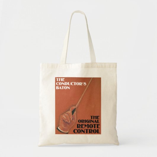 Baton van de geleider tote bag (Voorkant)