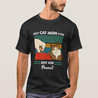 Batozine Beste Kat Moeder Kat Vader Ooit Gewoon Vr T-shirt