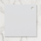 Bats and Bows Halloween Baby shower Bedankjes Labels (Achterkant)